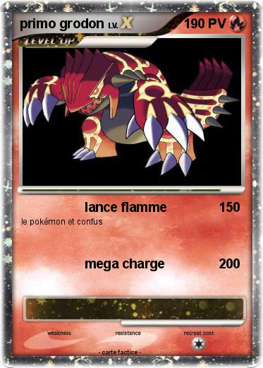 Pokemon primo grodon