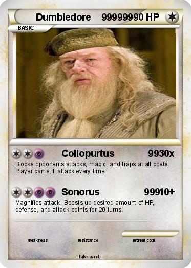 Pokemon Dumbledore    999999