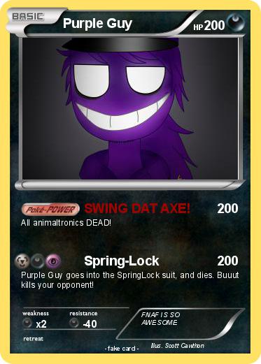 Pokemon Purple Guy