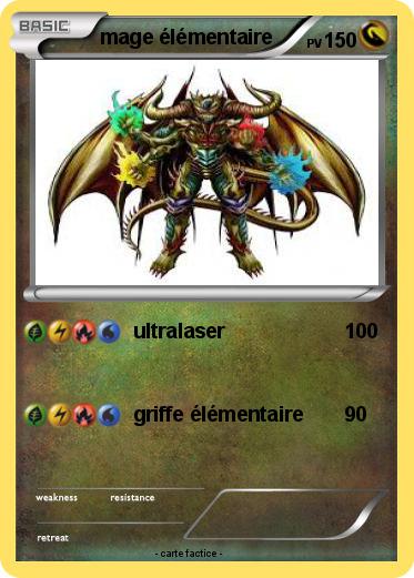 Pokemon mage élémentaire