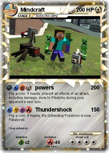 Pokemon Mindcraft