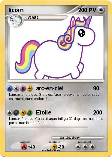 Pokemon licorn