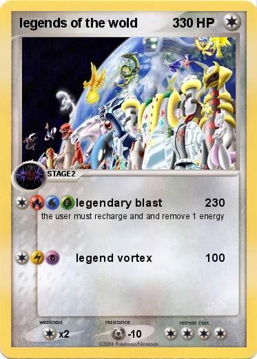 Pokemon legends of the wold          3