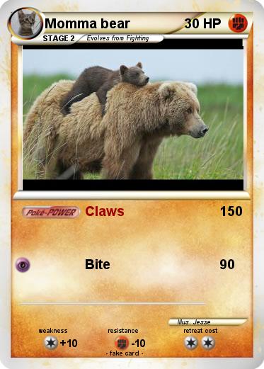 Pokemon Momma bear