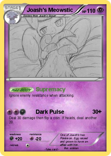 Pokemon Joash's Meowstic