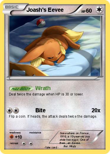 Pokemon Joash's Eevee