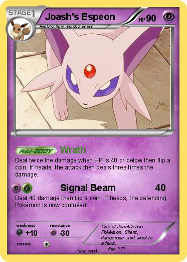 Pokemon Joash's Espeon