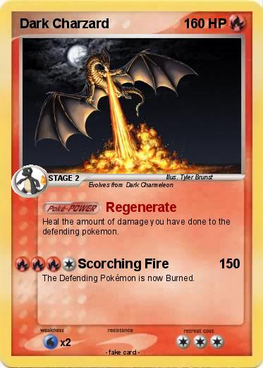 Pokemon Dark Charzard