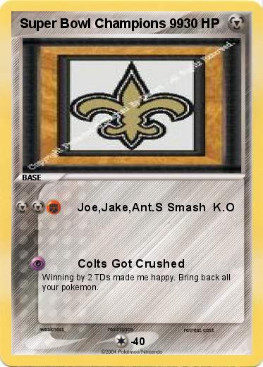 Pokemon Super Bowl Champions 99