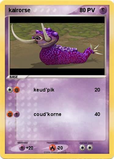 Pokemon kairorse