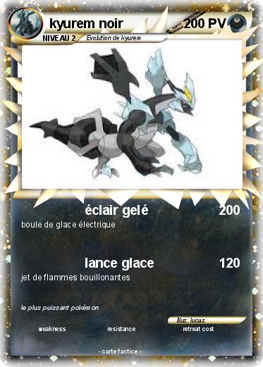 Pokemon kyurem noir