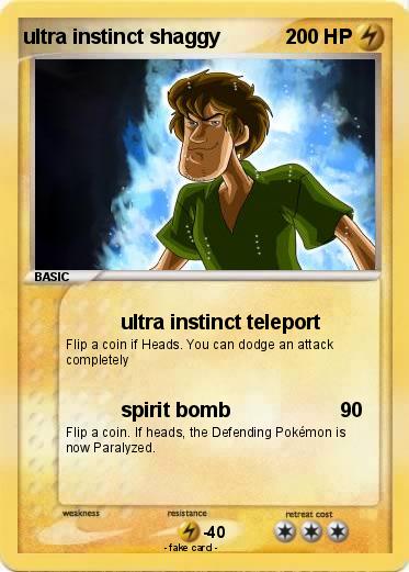 Pokemon ultra instinct shaggy