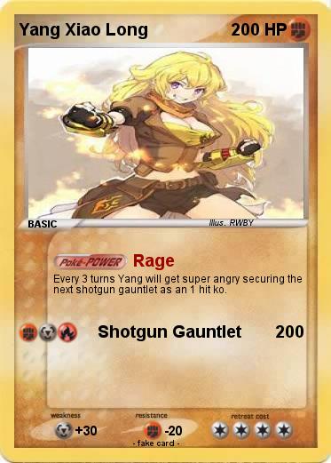 Pokemon Yang Xiao Long