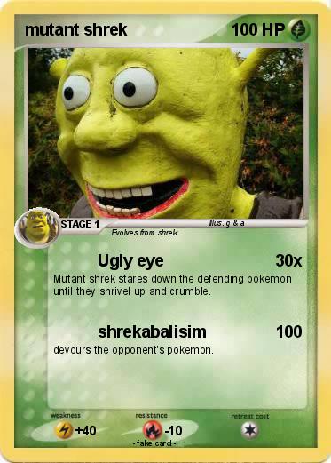 Pokemon mutant shrek