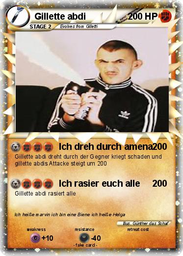 Pokemon Gillette abdi