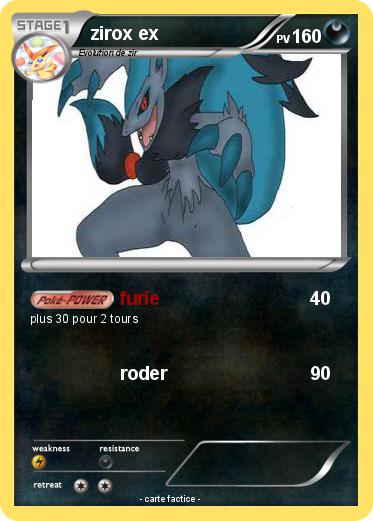 Pokemon zirox ex