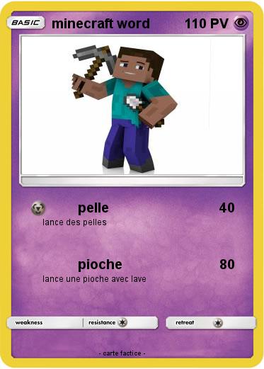 Pokemon minecraft word