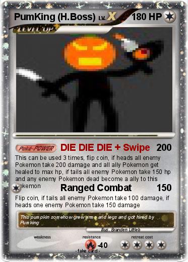 Pokemon PumKing (H.Boss)