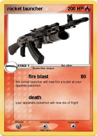 Pokemon rocket launcher