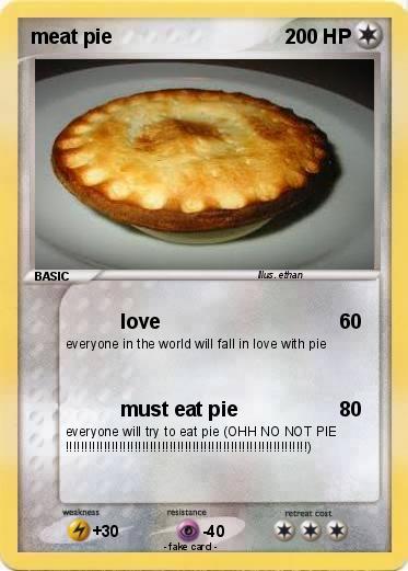 Pokemon meat pie