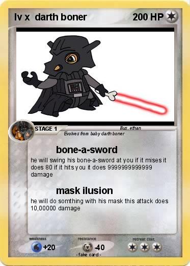 Pokemon lv x  darth boner