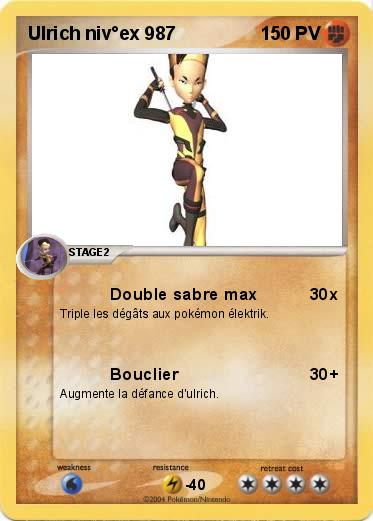 Pokemon Ulrich niv°ex 987