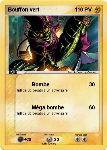 Pokemon Bouffon vert