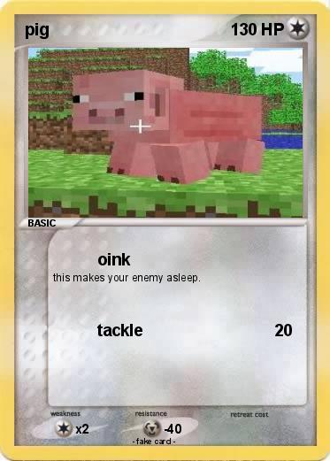 Pokemon pig
