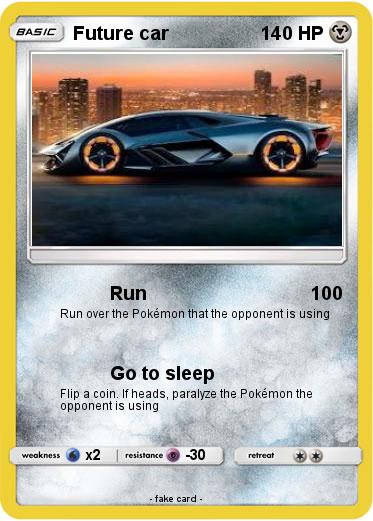 Pokemon Future car