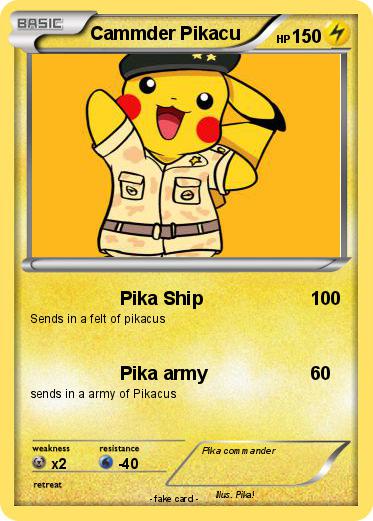 Pokemon Cammder Pikacu