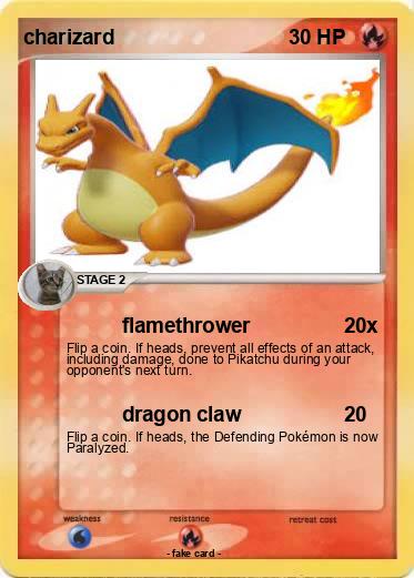 Pokemon charizard