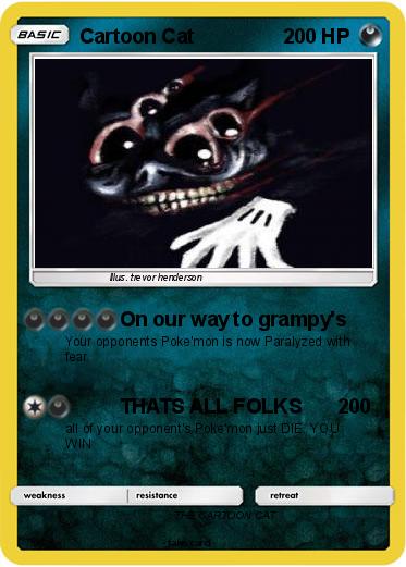 Pokemon Cartoon Cat