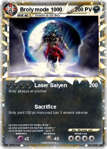 Pokemon Broly mode 1000