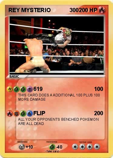 Pokemon REY MYSTERIO            300                                                                                                                                                                                                                                    