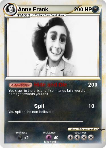 Pokemon Anne Frank