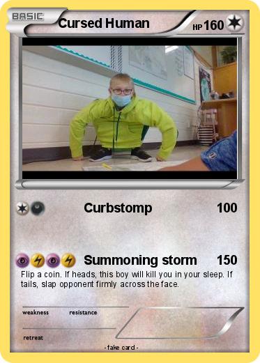 Pokemon Cursed Human