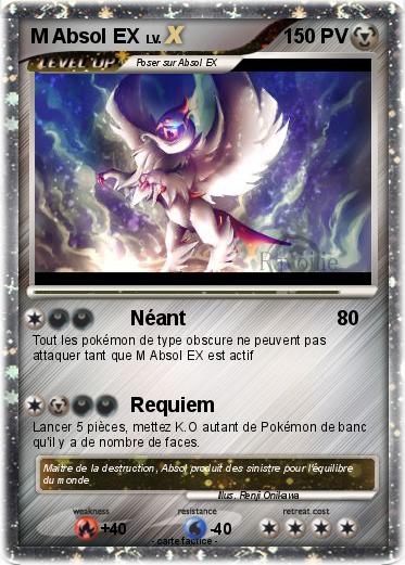 Pokemon M Absol EX