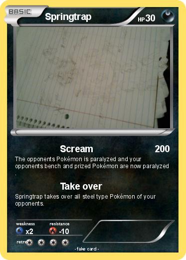 Pokemon Springtrap