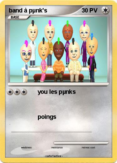 Pokemon band à pµnk's