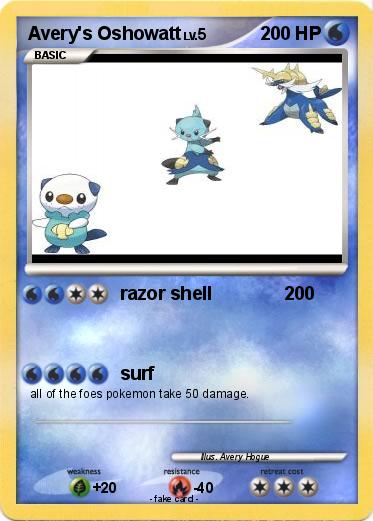 Pokemon Avery's Oshowatt