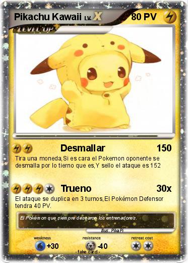 Pokemon Pikachu Kawaii