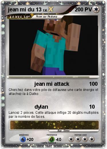 Pokemon jean mi du 13