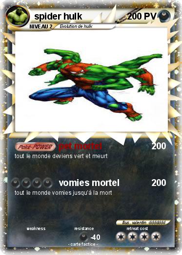 Pokemon spider hulk