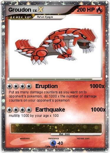 Pokemon Groudon