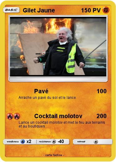 Pokemon Gilet Jaune