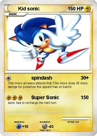 Pokemon Kid sonic