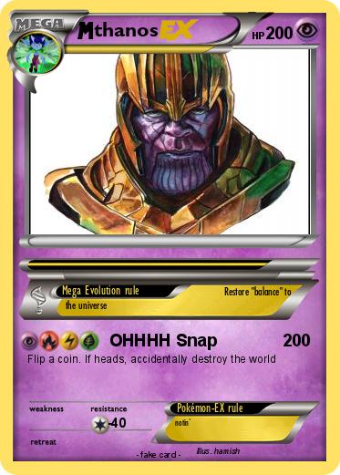 Pokemon thanos