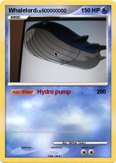 Pokemon Whalelord