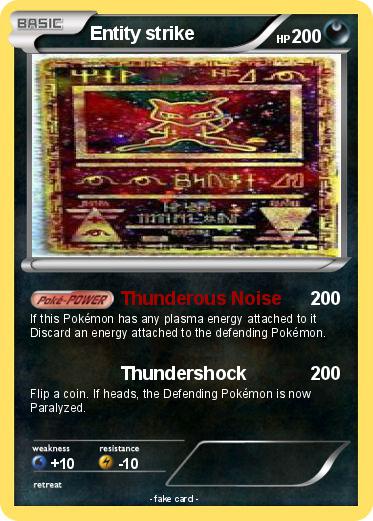 Pokemon Entity strike