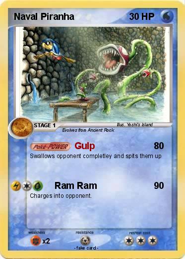 Pokemon Naval Piranha